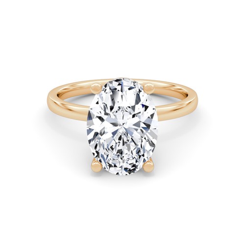 Diamond Engagement Ring VVS2 E Oval Cut 2 Ct Lab Created IGI Certified Special - Picture 5 of 12