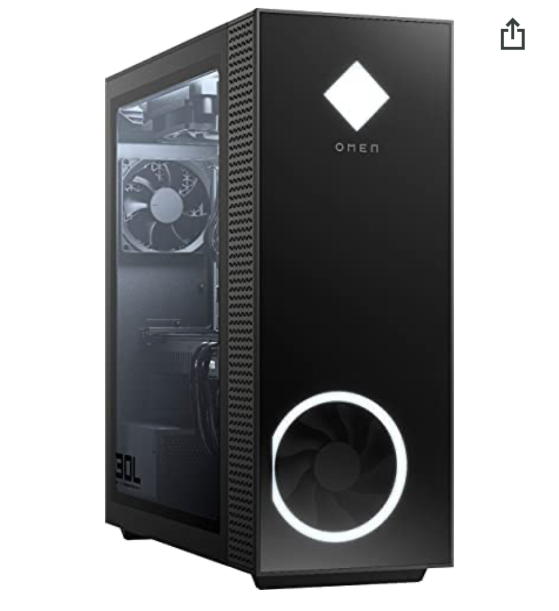 美品　RTX3080 10GB OMEN30L HP OMEN 30L Gaming Desktop PC GT13-1380z. Ryzen 5 5600X