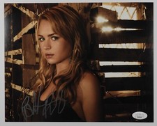 Britt Robertson JSA Autograph Signed Photo 8 x 10 Britt Robertson JSA Autograph Signed Photo 8 x 10