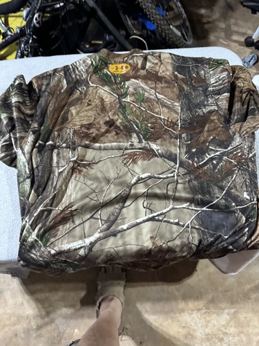 Under Armor Camouflage Shirt Heat Gear Large - Picture 2 of 14