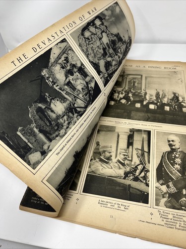 Lot Of 4 Mid-Week Pictorial The New York Times 1916 Dec. Nov. Statue Of Liberty - Picture 8 of 15