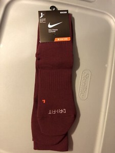 nike maroon soccer socks