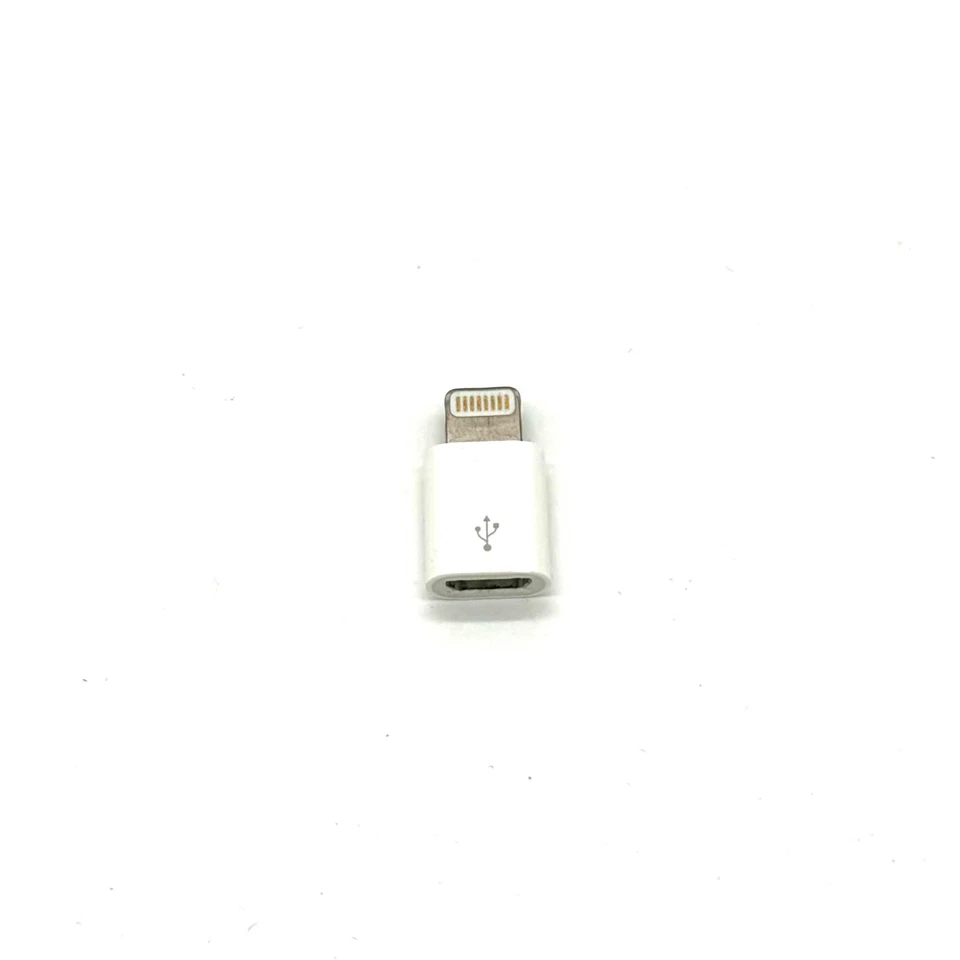 Apple MD820ZM/A Adapter Ladeadapter Lightning-Stecker auf USB Micro-B-Buchse - Bild 1 von 1