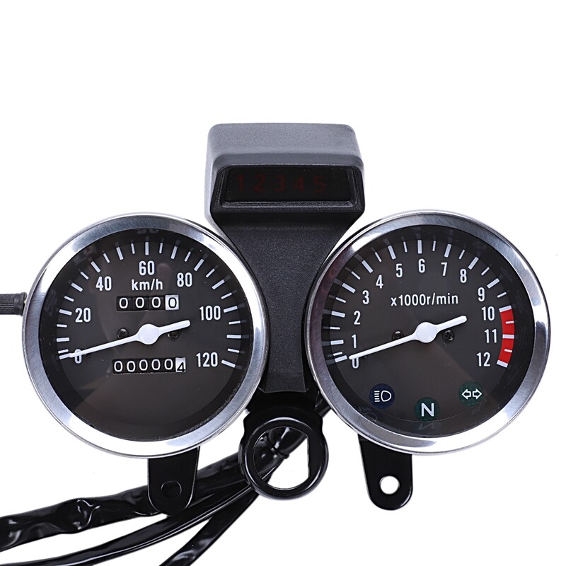 Motorrad Tachometer und Drehzahlmesser mit halterung für SUZUKI GN 125 NF41A