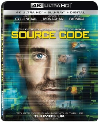 Source Code [Used Very Good 4K UHD Blu-ray] With Blu-Ray, 4K Mastering, Digita