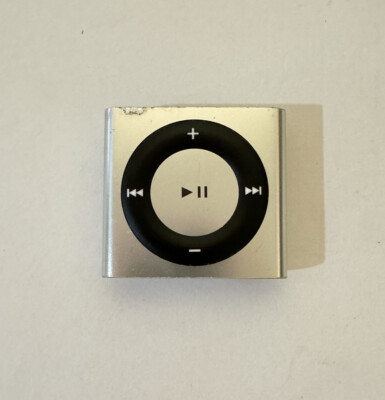 Apple iPod Shuffle 4th Generation Silver (2 GB) Works Great