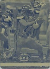 2012 RYAN WARD Leaf U.S. Army Rookie Press Plate IOWA  1/1