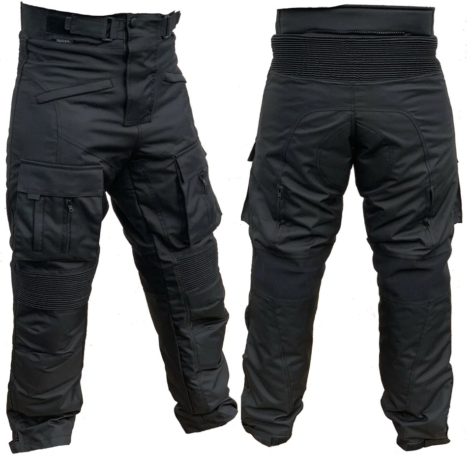 MOTORRADKOMBI ZWEITEILER -JACKE + HOSE TEXTIL -MIT HERAUSNEHMB. PROTEKTOREN QUAD - Bild 4 von 4
