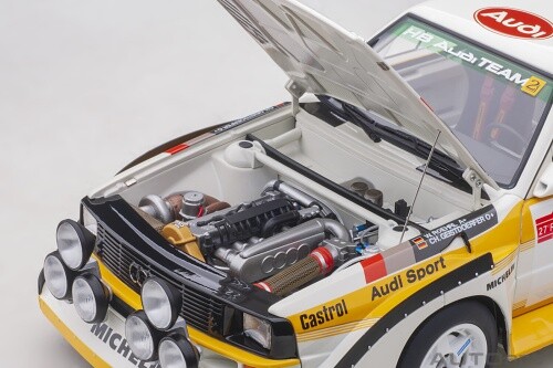 Audi Sport Quattro S1 Walter Röhrl Rallye San Remo 1985 1:18
