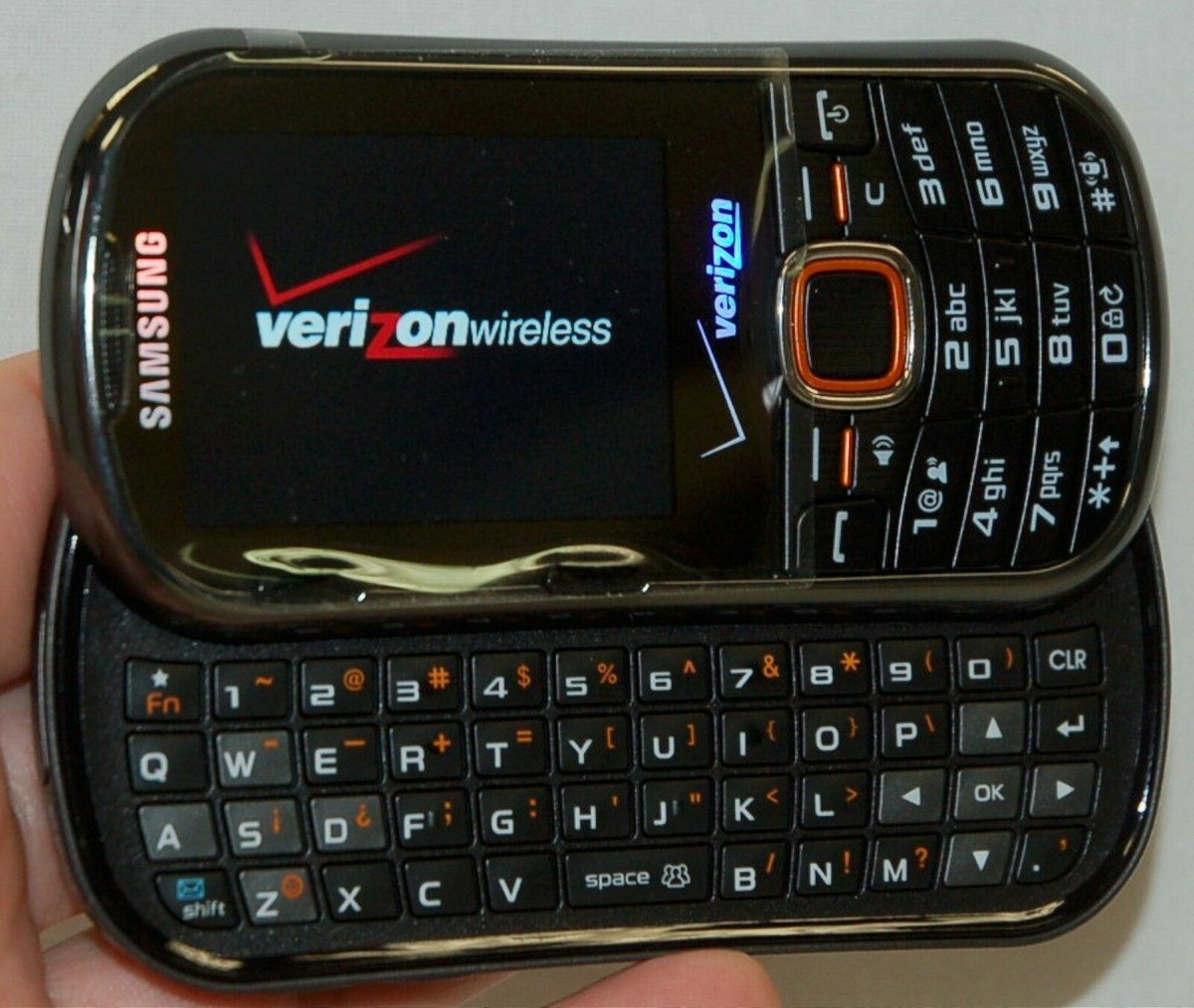 Samsung Intensity II Phone Verizon SCH-U460 Black 2 slider Samsung Intensity II Phone Verizon SCH-U460 Black 2 slider