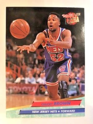 NBA - Chucky Brown 1992-93 Fleer Ultra Basketball - Nets | eBay