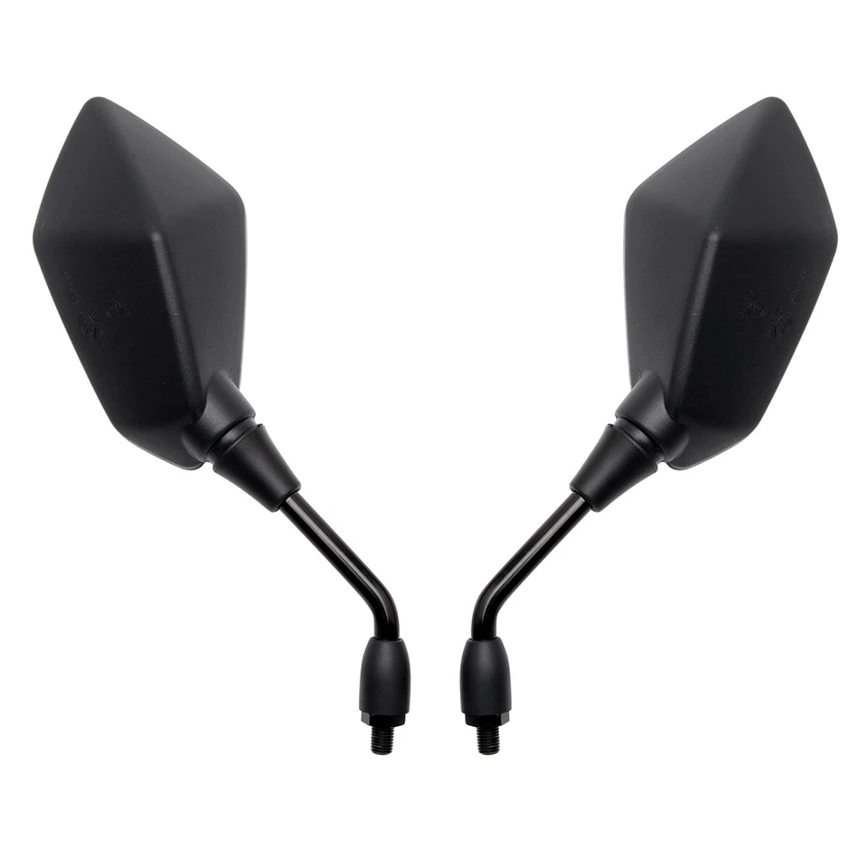Motorbike Rearview Mirrors Black For Yamaha Super Tenere YBR125 WR250X Zuma 125 - Image 4 of 4