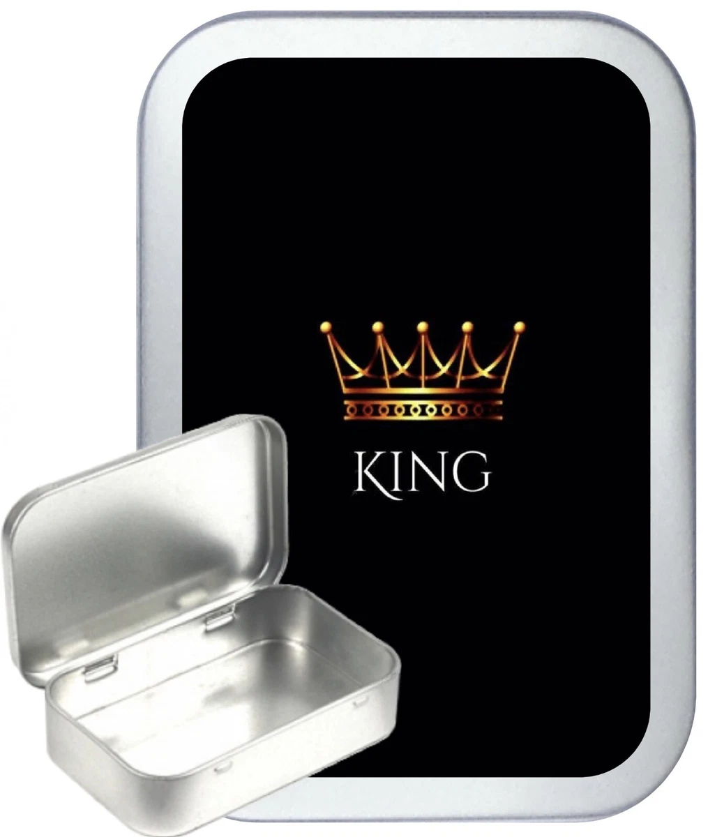 1oz hinged tobacco tin Hinged 1oz Tin for sale