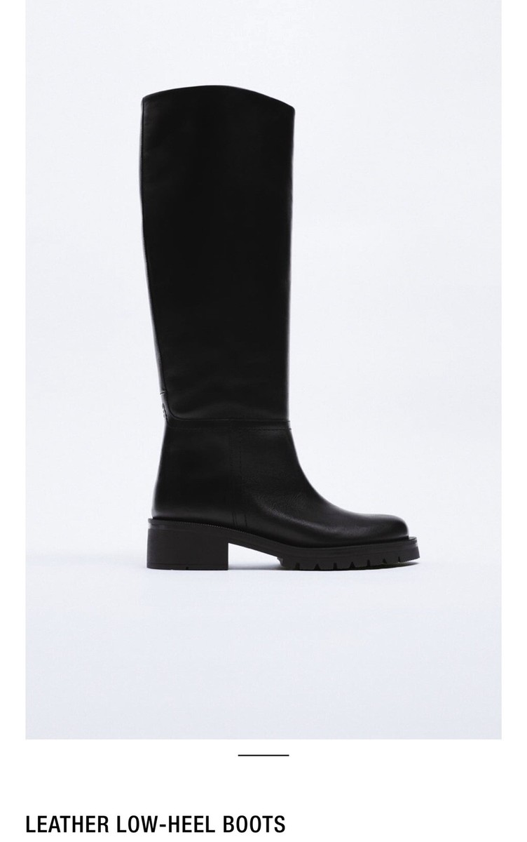 Zara Matte Black Gogo Boots Buy Meotina Women Over-the-Knee Long