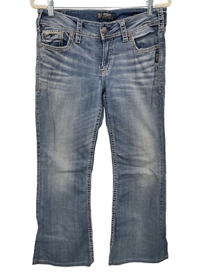 Silver Jeans Co Suki Mid Flare Bootcut Jeans Womens 30 Super