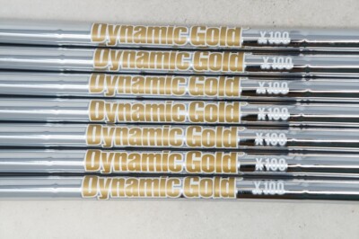 NEW True Temper Dynamic Gold X100 Iron Shaft .355