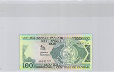 Vanuatu 100 Vatu (1982) N&deg; AA637021 Pick 1a