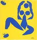 Henri Matisse - La Grenouille. Original Lithograph after Paper Cutout (Framed)