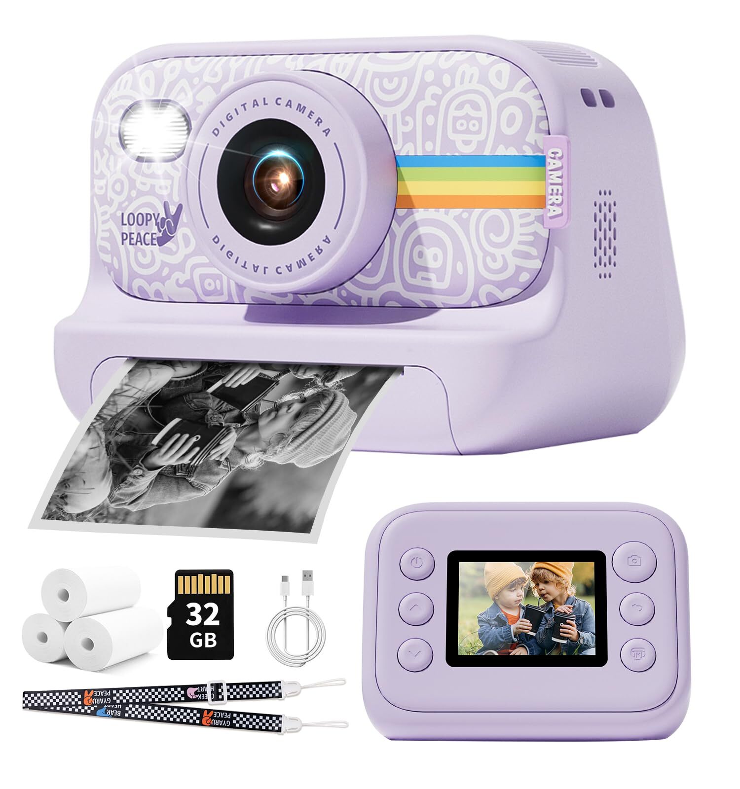 JOYTRIP Instant Print Camera for Kids Christmas Birthday Gifts for Girls Boys...