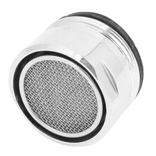 28mm Male Thread Silver Tone Faucet Tap Filtering Net Spout Aerator Nozzle