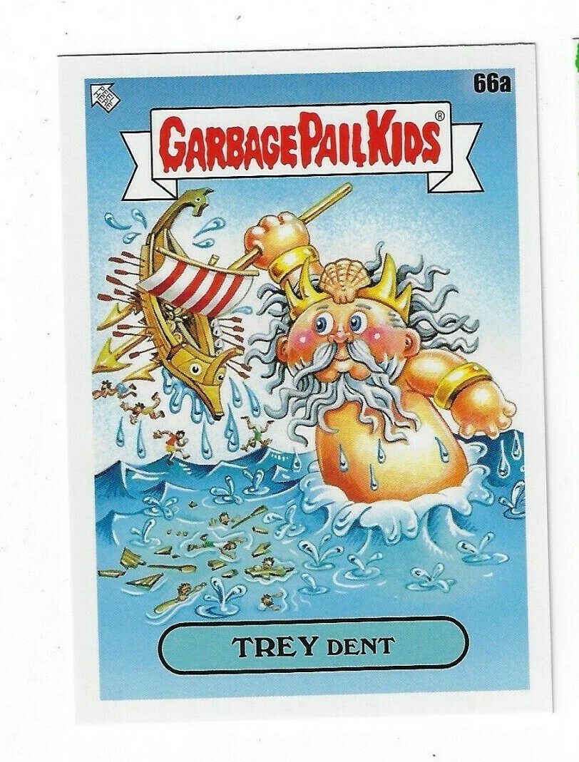 2020 GARBAGE PAIL KIDS 35th ANNIVERSARY TREY DENT CARD 66a OS11