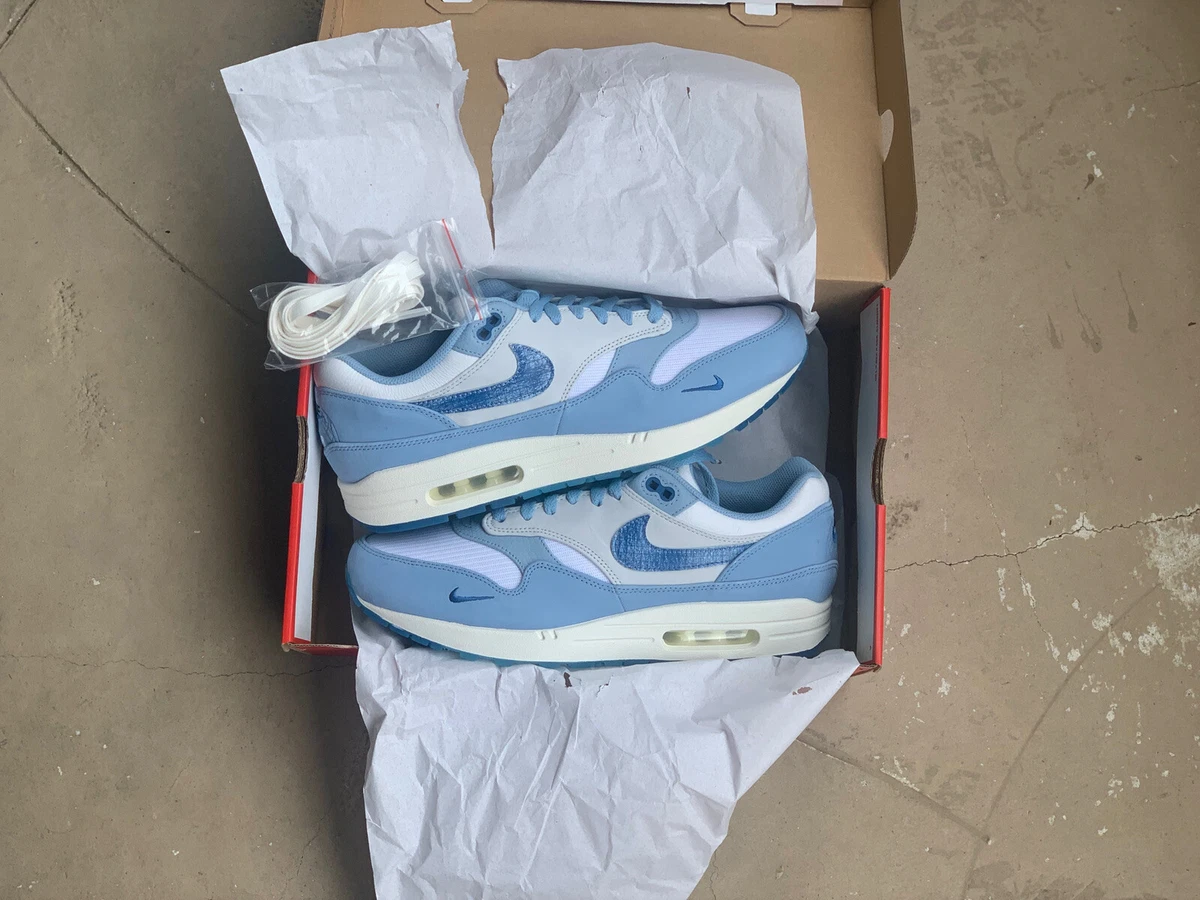 Antagonisme Tweede leerjaar Miles DS BRAND NEW Size 10- Nike Air Max 1 Premium Air Max Day - Blueprint - In  Hand | eBay