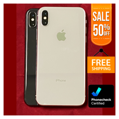 Apple iPhone X 64GB 256GB Unlocked Verizon Att 4G - OLED Multi 