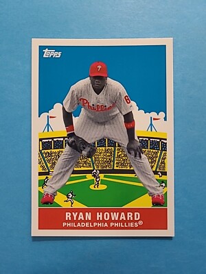 RYAN HOWARD 2007 TOPPS FLASHBACK FRIDAYS BASEBALL CARD # FF1 H4479