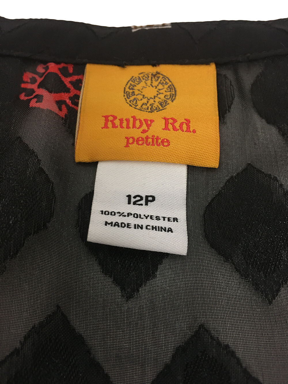 Ruby Rd Womens Button Front Blouse Aztec Print Sh… - image 9