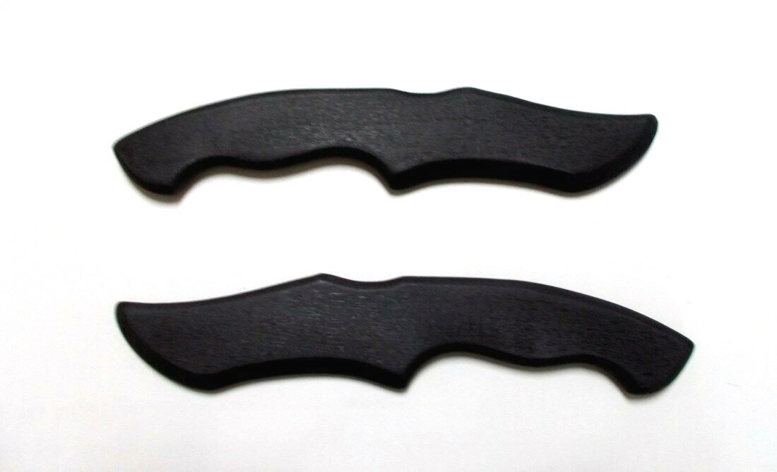 Kali Training Knife Set - Double Dagger Tactical Defense with Polypropylene Blades-image