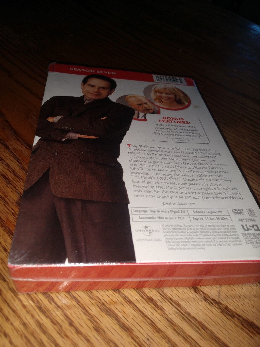 Monk: Season Seven／ [DVD] [Import] Amazon.com: Monk: The Complete Seventh Season [Blu-ray