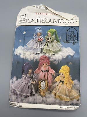 1985 UNCUT Simplicity Crafts Sewing Pattern # 7187 