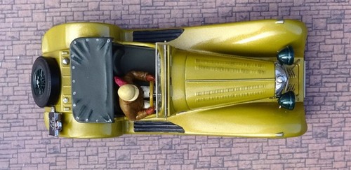 1/32 RESIN BODIED JAGUAR SS100 SLOT CAR *UNIQUE* Mulsanne Models. - Imagen 4 de 5