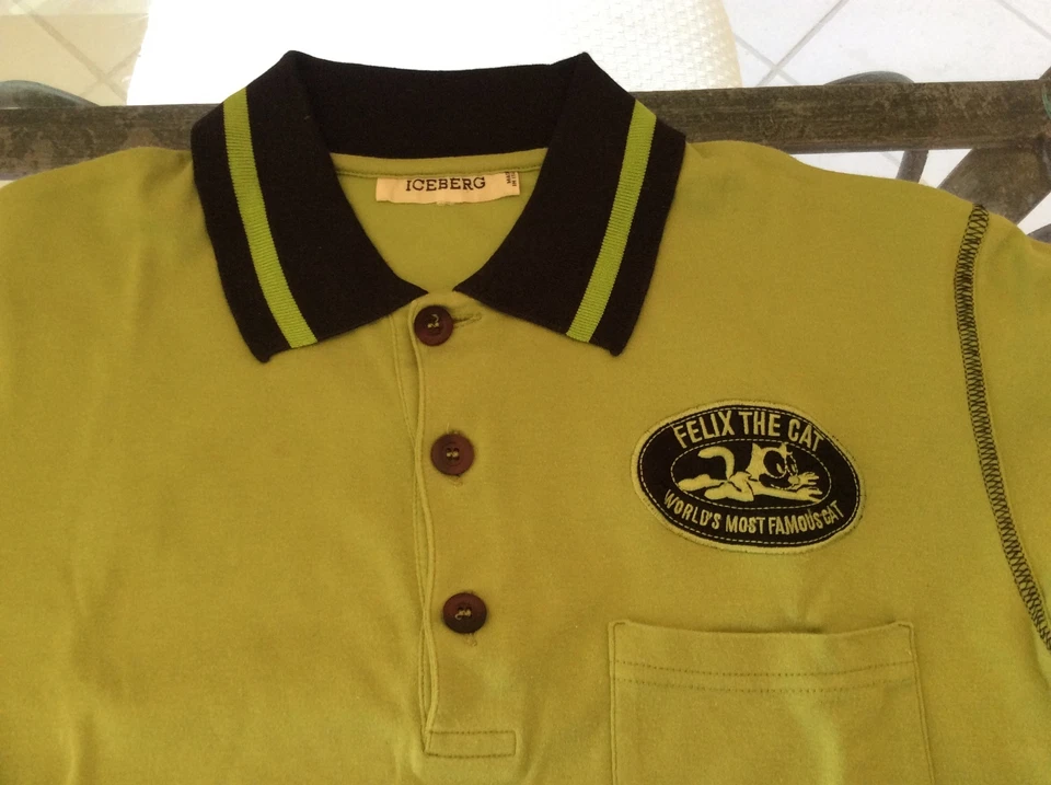 Camiseta ICEBERG HISTÓRIA FELIX O GATO designer os mais famosos colecionadores - Imagem 2 de 4
