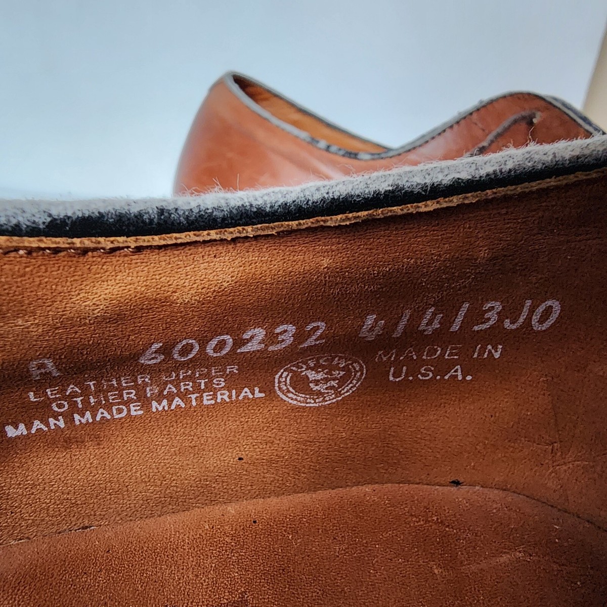 ET Wright Brown Leather Oxford Dress Shoes Mens Size 13A  display picture 1