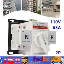 2P 63A Dual Power Automatic Transfer Switch 1...