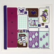 LEGO STICKER SHEET 41679 Forest House Friends Decals Stickers