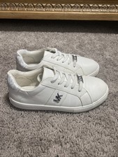 USED Michael Kors Kylen Shoes White Size 3