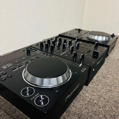 Pioneer CDJ-350 2 Units + DJM-350 DJ Mixer Set Digital Controller