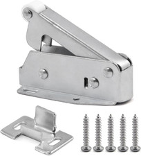 Loft Door Push Lock for Attic, Cupboard, or Caravan – Touch Hatch Catch with Eas