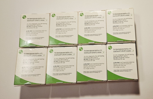 OneTouch Ultra Test Strips Lot 400 (8 boxes of 50) exp 6/26 Brand New Diabetics - Picture 3 of 6
