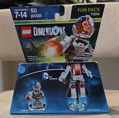 LEGO Dimensions Fun Pack 71210 Cyborg & Cyber-Guard DC Comics 3 in 1 MPN 71210