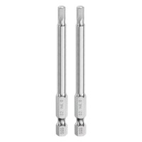 "2Stk 4Mm (H4) SechskantschlüSsel-Bohrer,3,2\" Lange Magnetische"