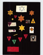 Postcard Jewish Badges During The Holocaust