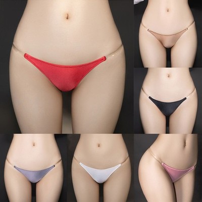 2023 Neu T-Back Tangas G-String Glatt Weich Ultra Dünn Damen Verstellbar