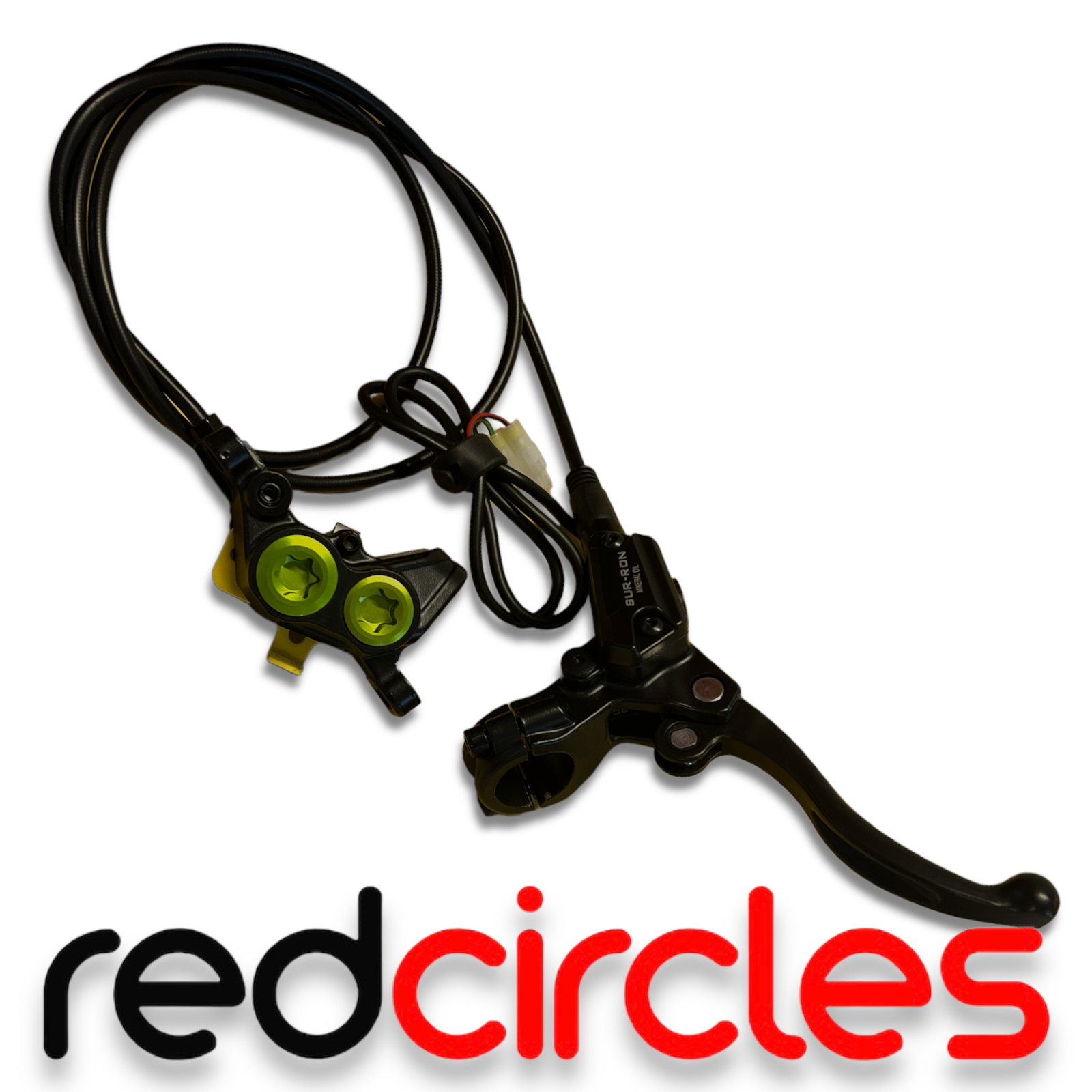 GENUINE SURRON SUR-RON COMPLETE FRONT BRAKE SYSTEM, CALIPER, HOSE & LEVER
