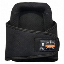 PROFLEX BY ERGODYNE 350 Knee Pad,UNIV,Hook/Loop,Black,PR 21VH51