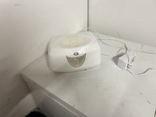White Plug-In Baby Wipes Warmer w/ Power Cord, AC Power Adapter Included