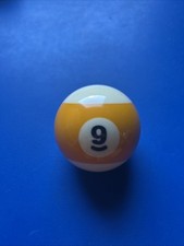 Vintage 9 Pool Table Replacement Ball 2 1/4"