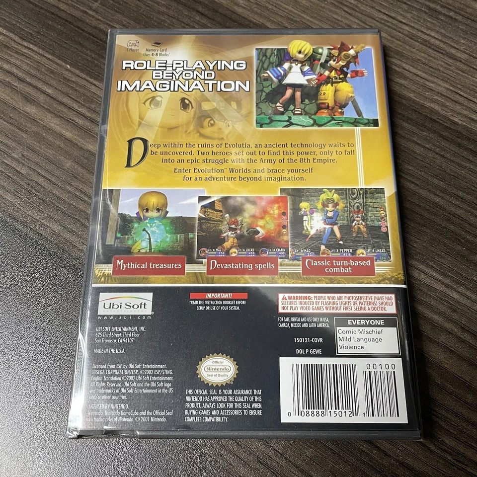 Evolution Worlds Nintendo GameCube Brand New + Factory Sealed - Image 3 of 4